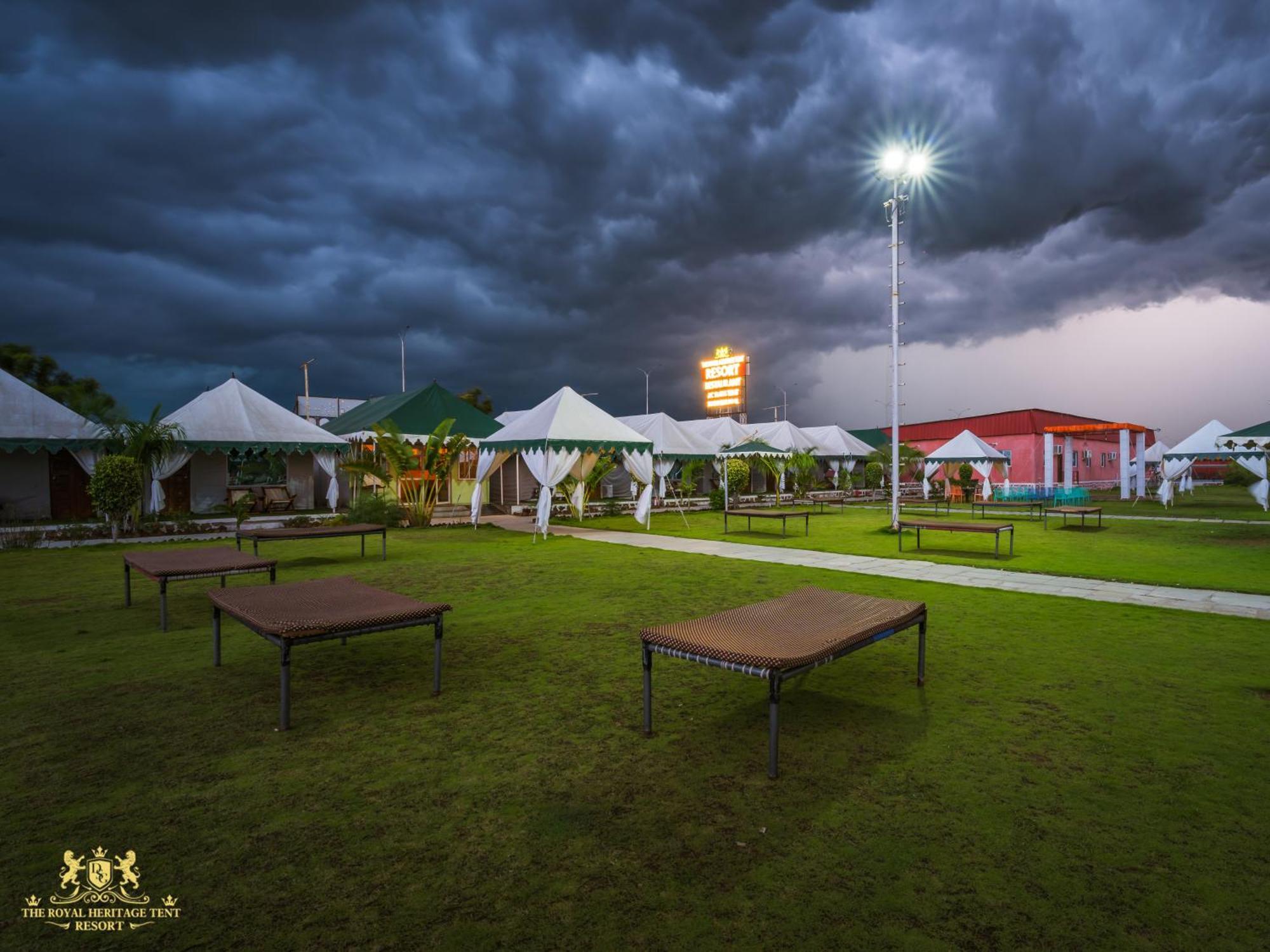 The Royal Heritage Tent Resort- Statue Of Unity Kevadia Εξωτερικό φωτογραφία