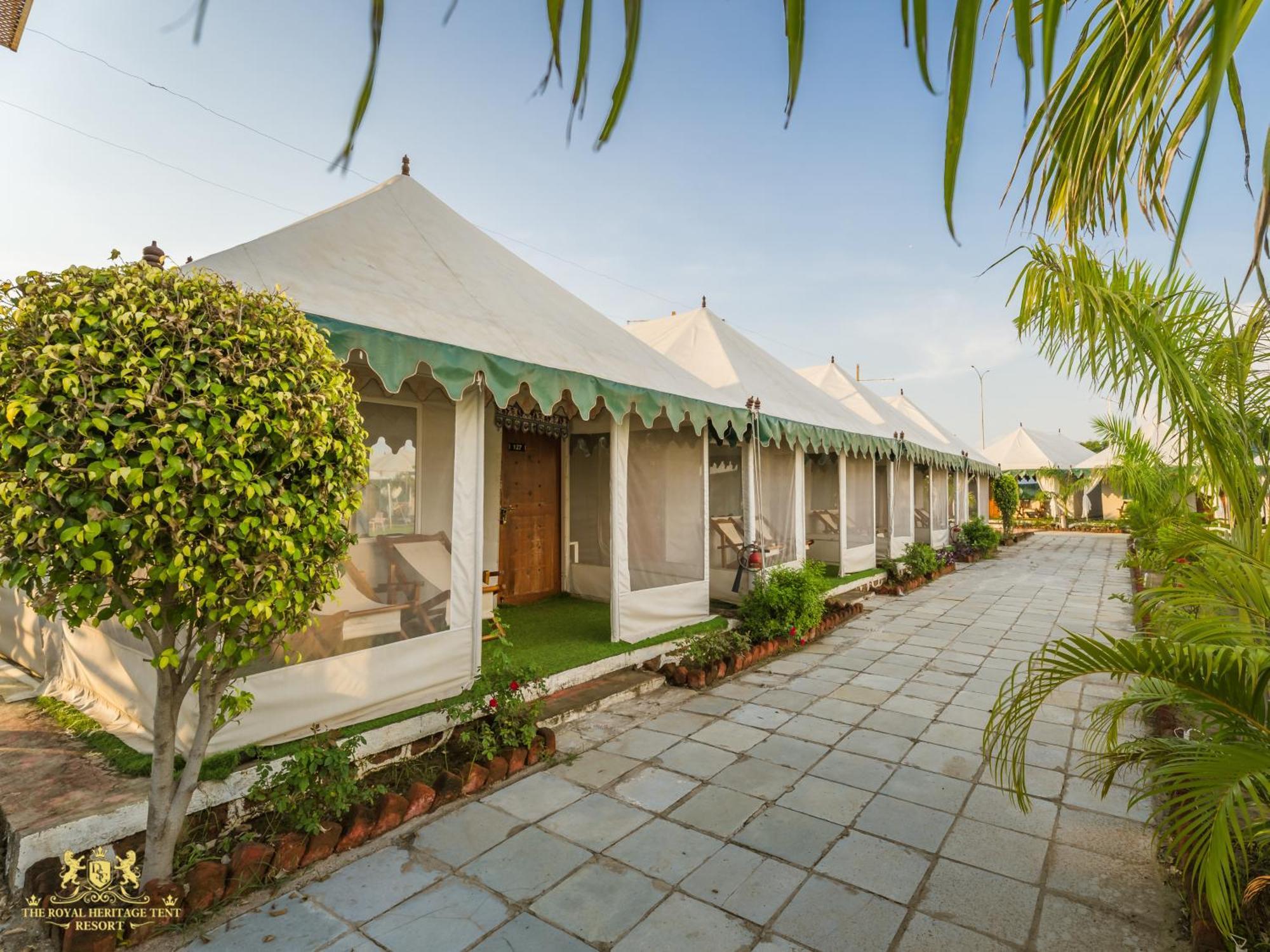 The Royal Heritage Tent Resort- Statue Of Unity Kevadia Εξωτερικό φωτογραφία
