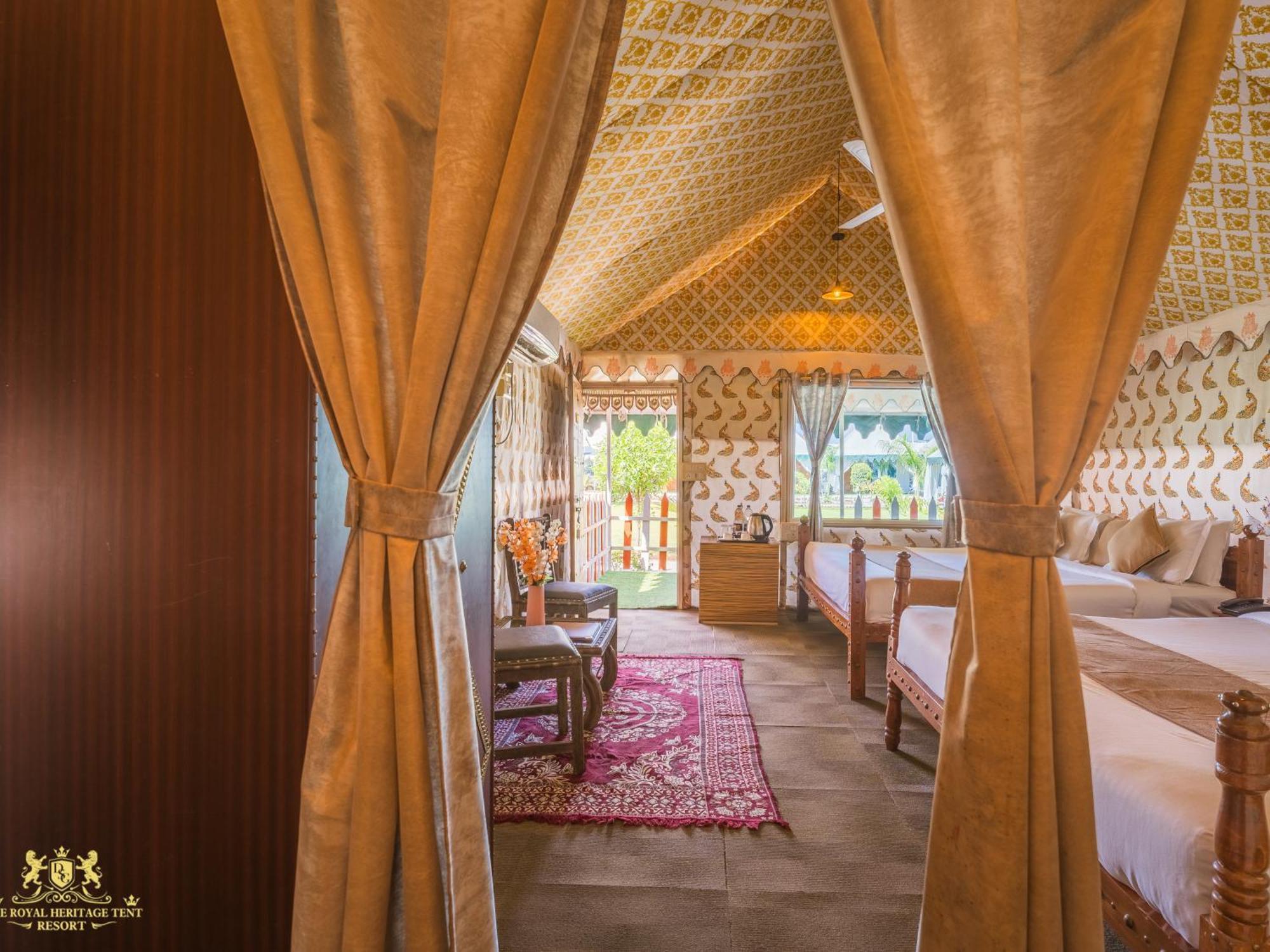 The Royal Heritage Tent Resort- Statue Of Unity Kevadia Εξωτερικό φωτογραφία