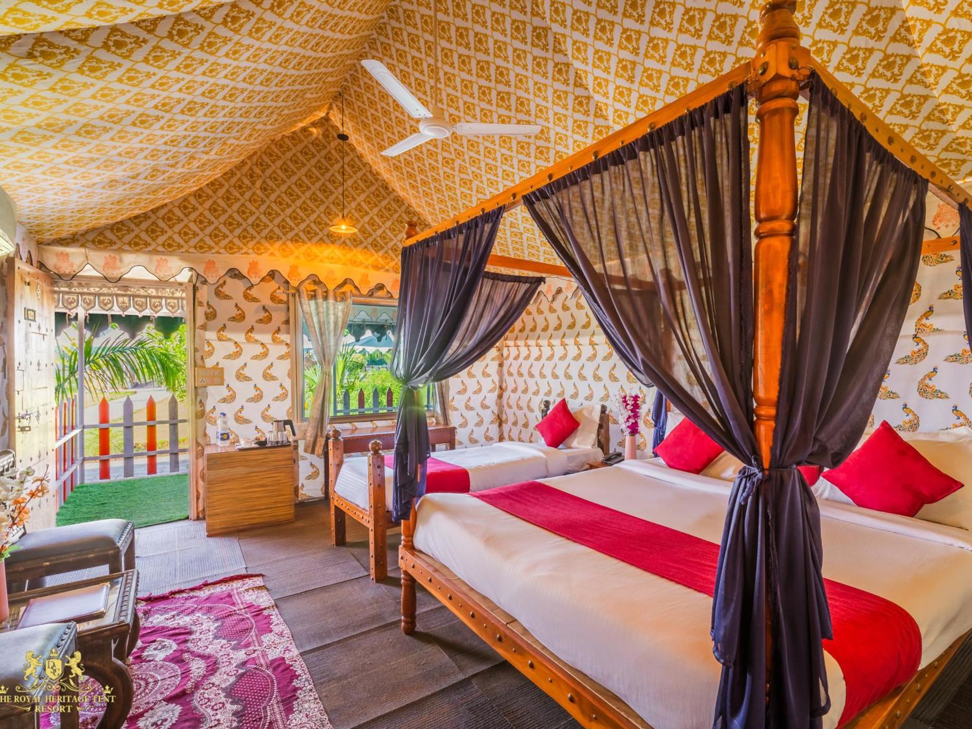 The Royal Heritage Tent Resort- Statue Of Unity Kevadia Εξωτερικό φωτογραφία