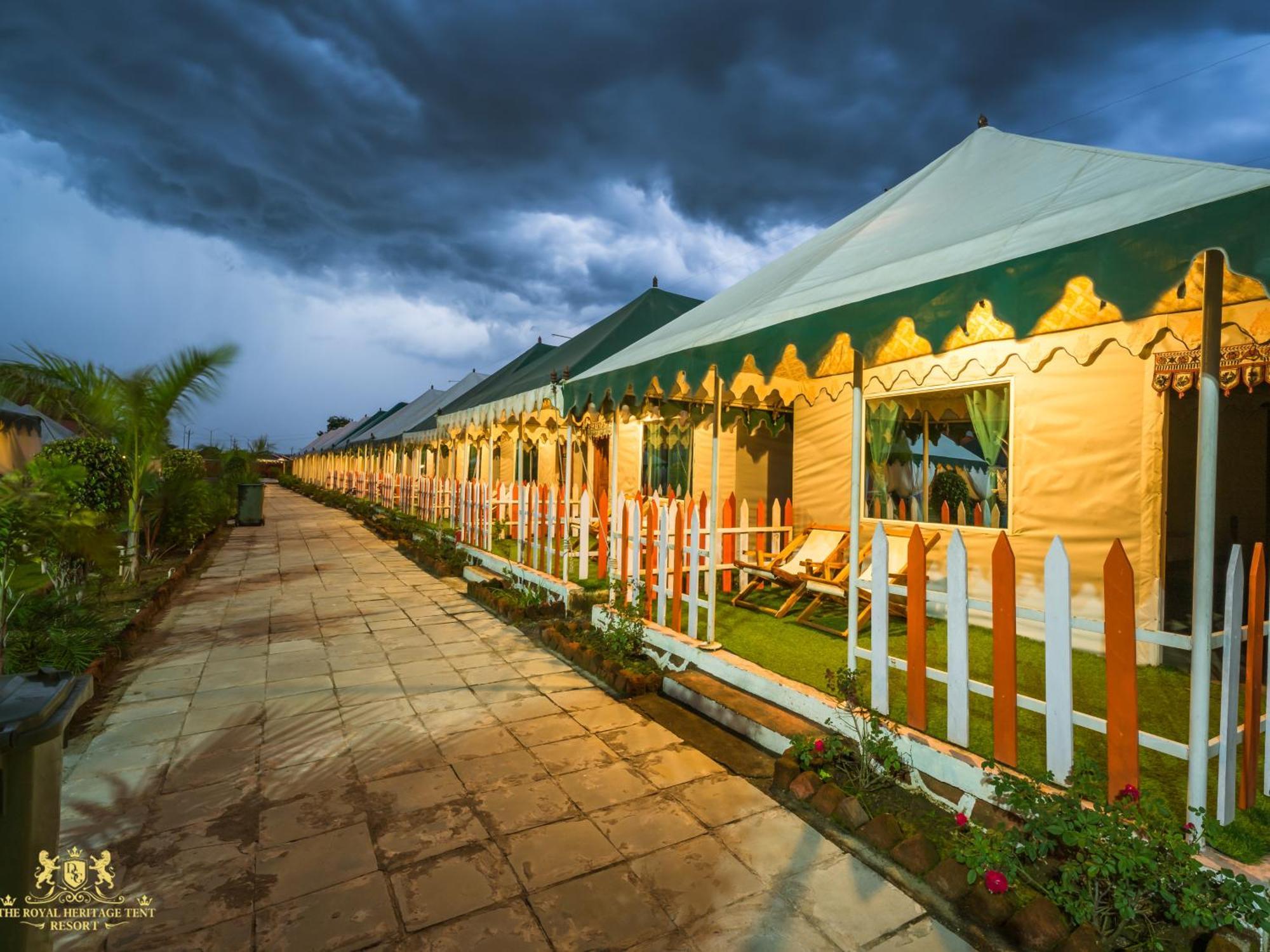 The Royal Heritage Tent Resort- Statue Of Unity Kevadia Εξωτερικό φωτογραφία