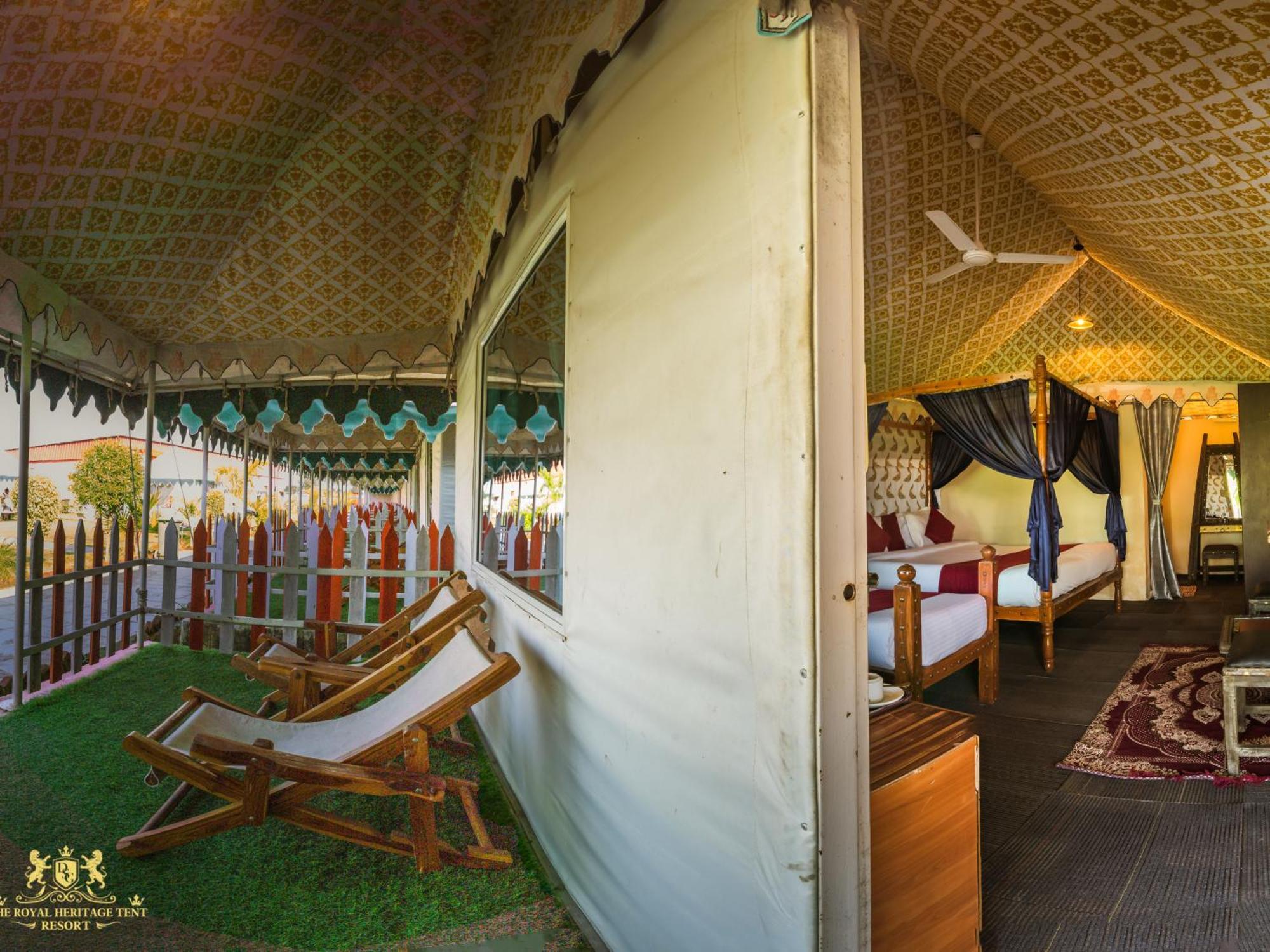 The Royal Heritage Tent Resort- Statue Of Unity Kevadia Εξωτερικό φωτογραφία